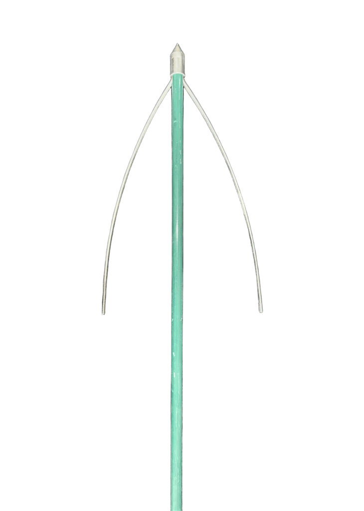 metal tip and anchor